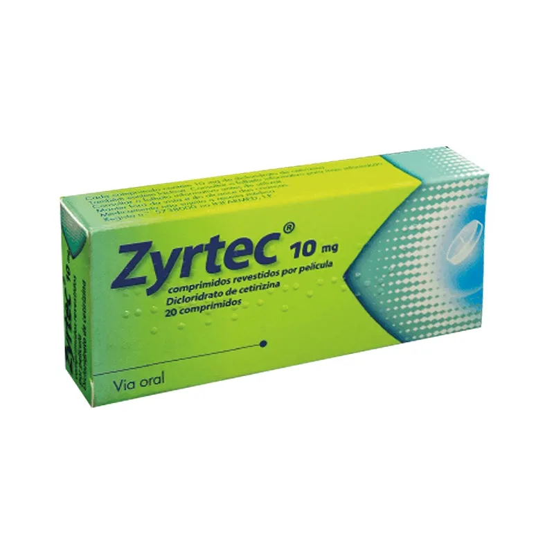 Zyrtec 10 mg – 20 Comprimidos Revestidos